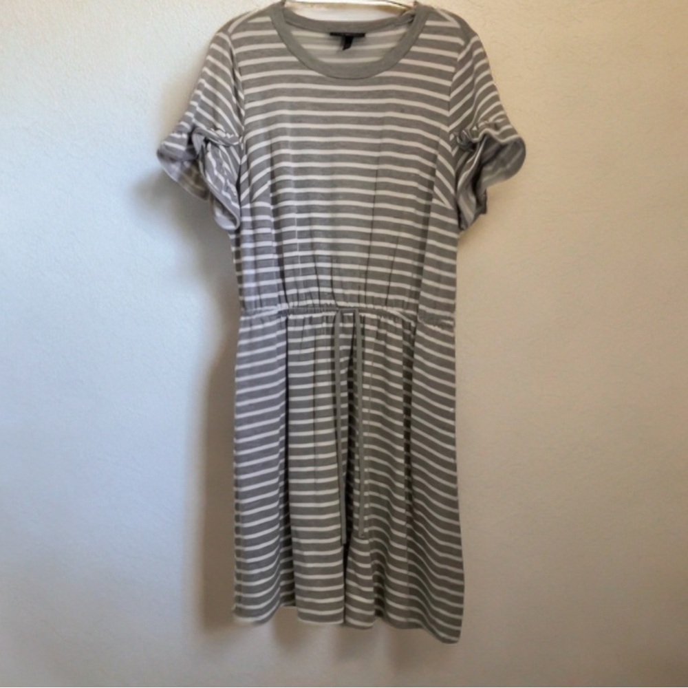 Lane Bryant, Short Sleeve Stripe Dress